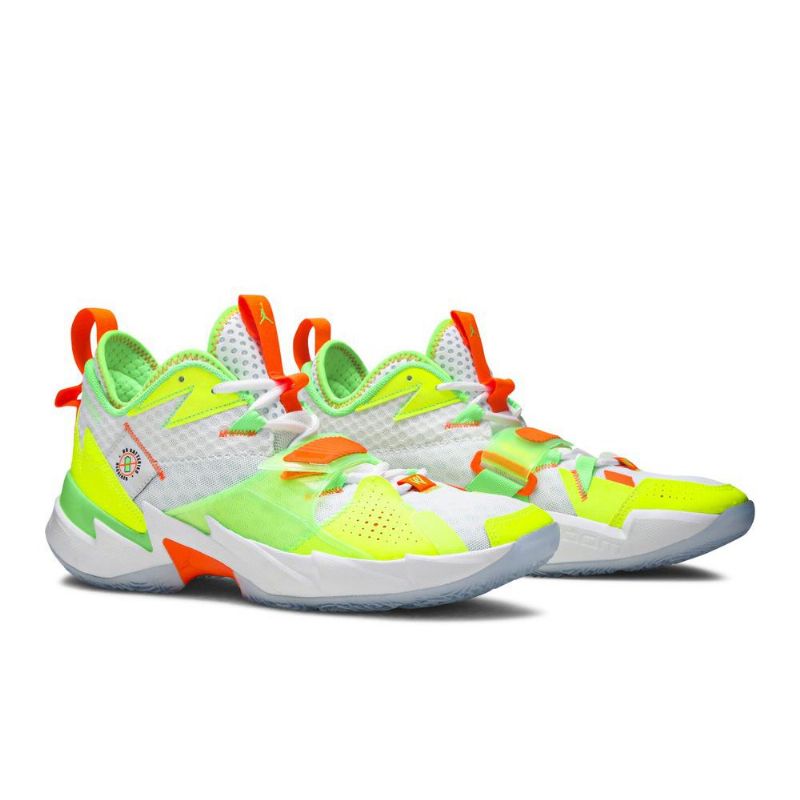 Pánské Boty Air Jordan Why Not Zer0.3 Bílý Zelená Oranžový