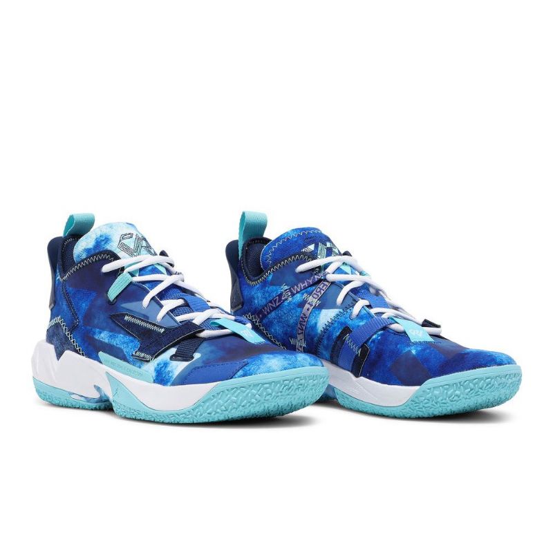 Pánské Boty Air Jordan Why Not Zer0.4 Modrý Bílý Tmavě Modrá