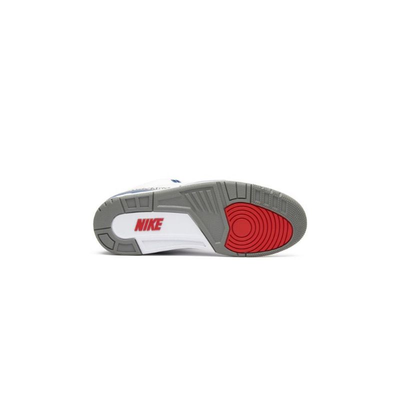Air Jordan 3 Retro A Bílá Modrá Šedé Pánské Boty