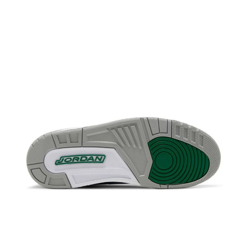 Air Jordan 3 Retro Černá Zelená Šedá Bílé Pánské Boty