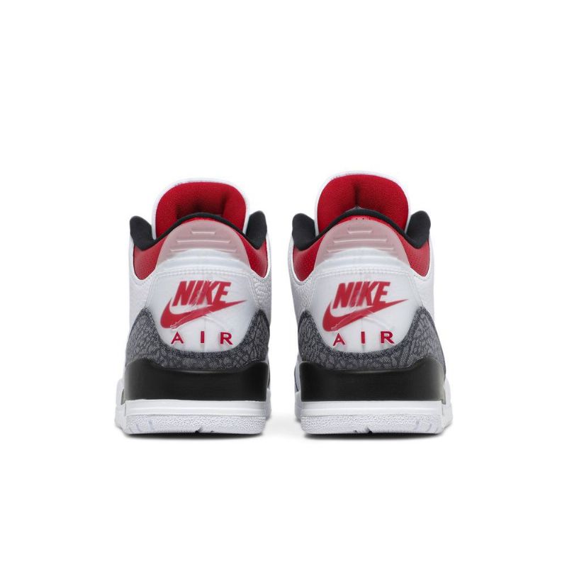 Air Jordan 3 Retro Denim Se Bílá Červená Černá Pánské Boty