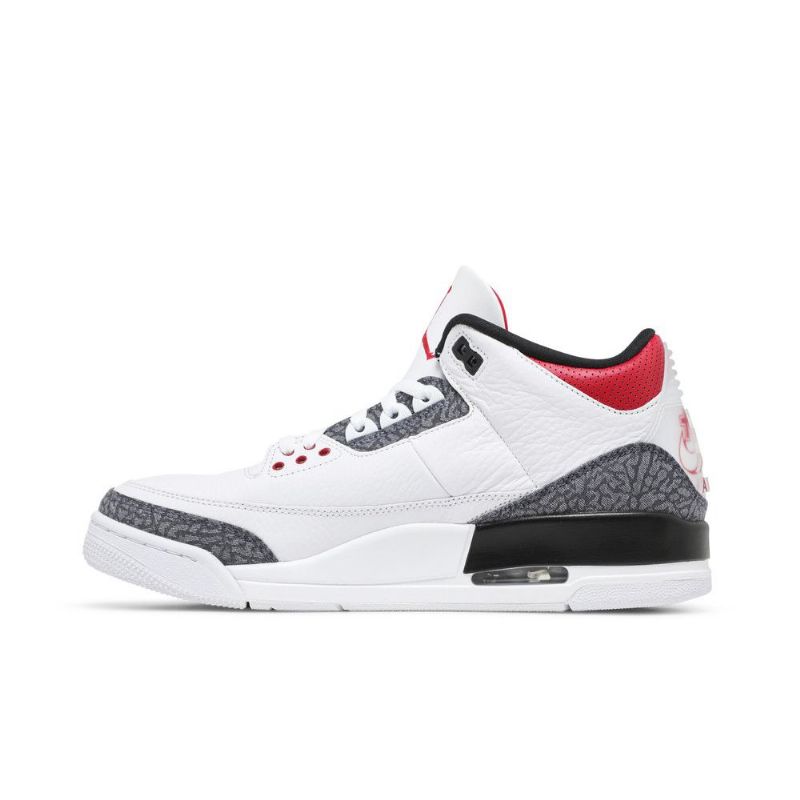 Air Jordan 3 Se-t Bílá Červená Černá Pánské Boty
