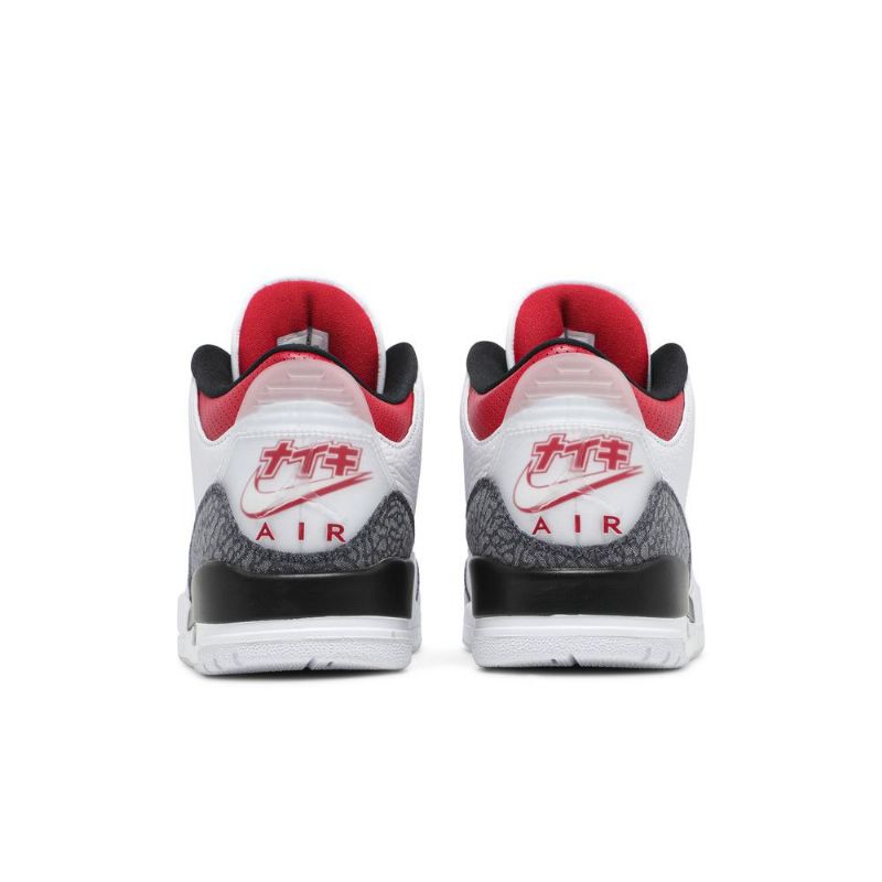 Air Jordan 3 Se-t Bílá Červená Černá Pánské Boty
