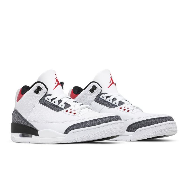 Air Jordan 3 Se-t Bílá Červená Černá Pánské Boty