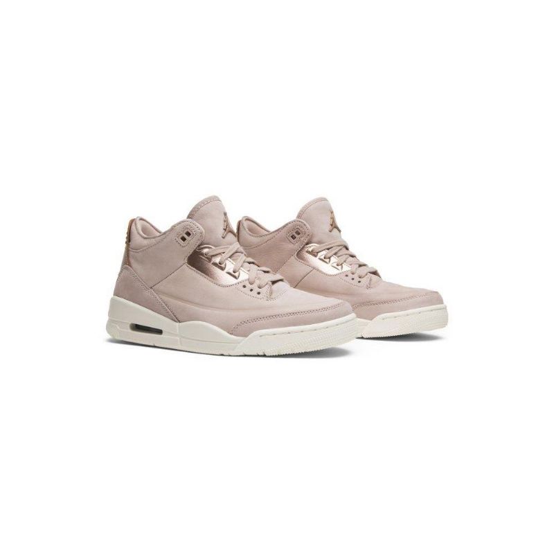 Dámská Obuv Air Jordan 3 Se Béžová Zlatá