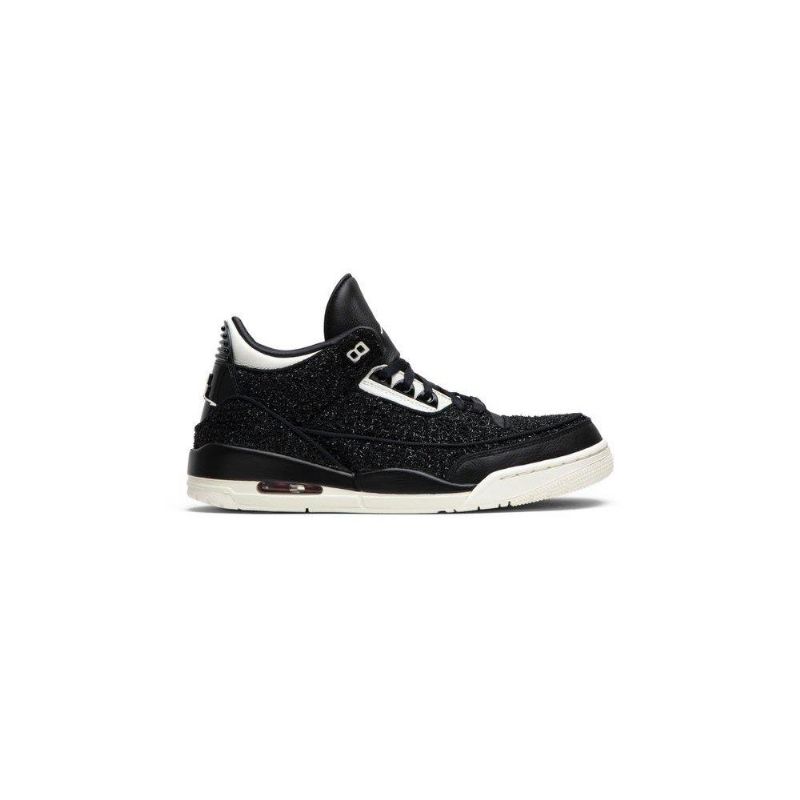 Dámské Boty Air Jordan 3 Anna Wintour Retro Černá Stříbrný