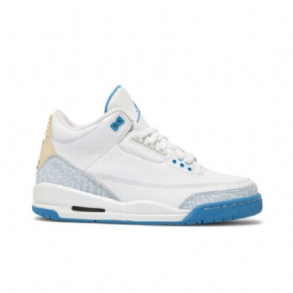 Dámské Boty Air Jordan 3 Retro Bílý Modrý