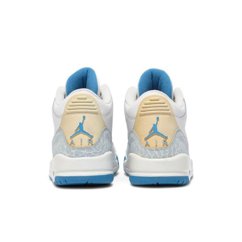 Dámské Boty Air Jordan 3 Retro Bílý Modrý