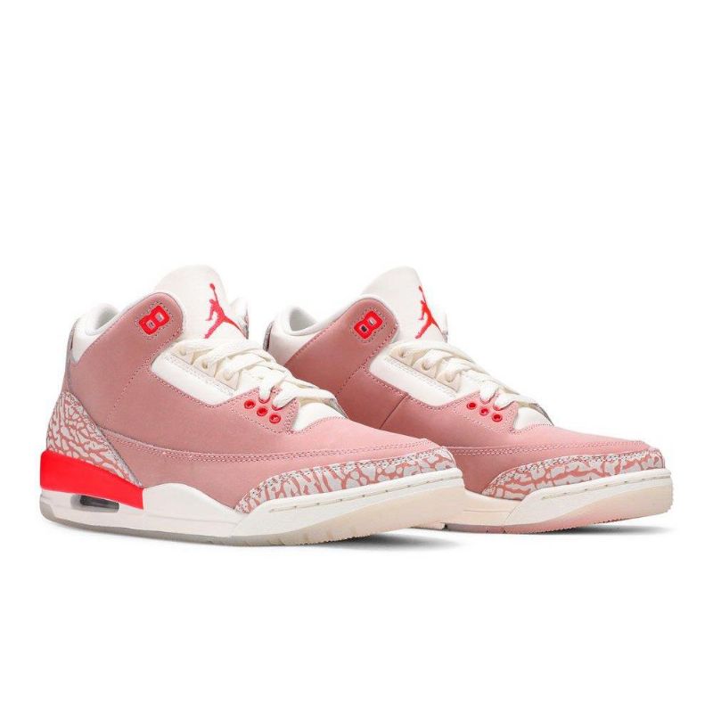 Dámské Boty Air Jordan 3 Retro Bílý Růžová Červené