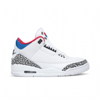 Dámské Boty Air Jordan 3 Retro Nrg Bílý Šedá Červené