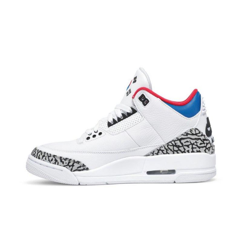 Dámské Boty Air Jordan 3 Retro Nrg Bílý Šedá Červené