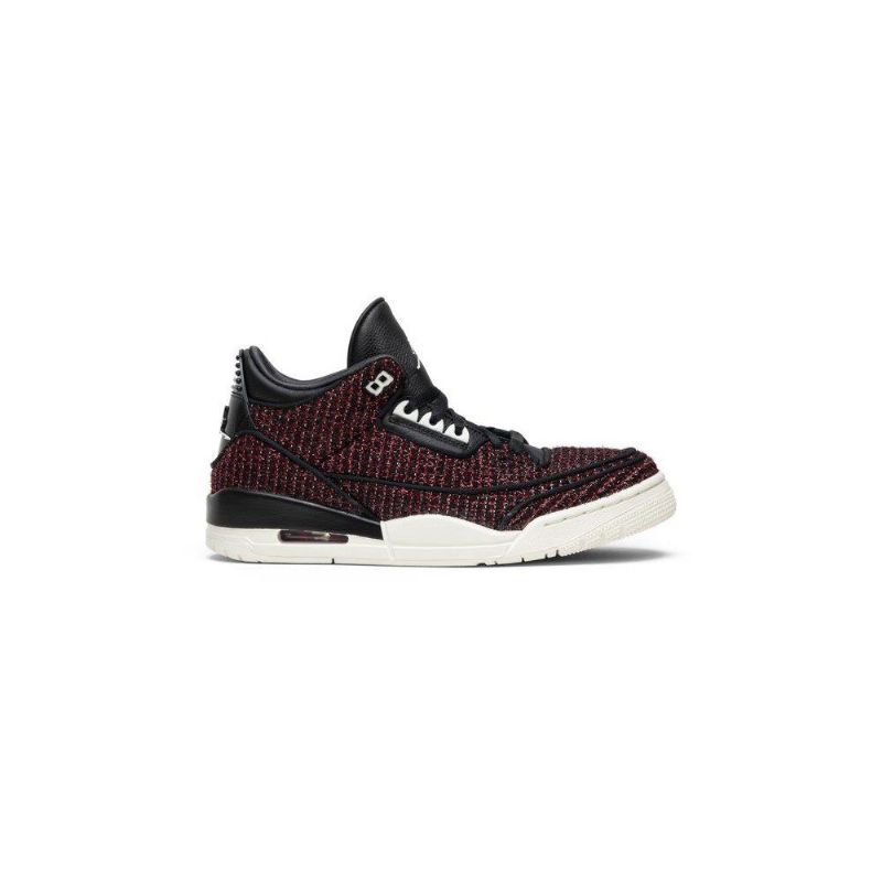 Dámské Černé Boty Air Jordan 3 Anna Wintour Retro Bordeaux