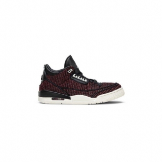 Dámské Černé Boty Air Jordan 3 Anna Wintour Retro Bordeaux