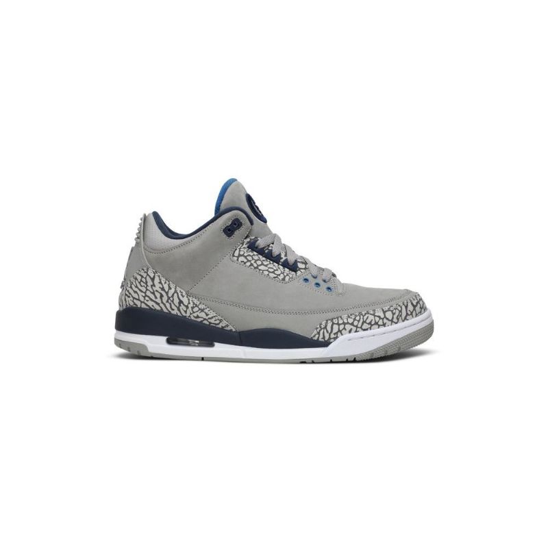 Pánské Boty Air Jordan 3 Pe Šedá Tmavě Modrá Modrý