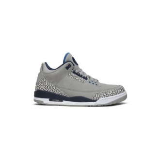Pánské Boty Air Jordan 3 Pe Šedá Tmavě Modrá Modrý