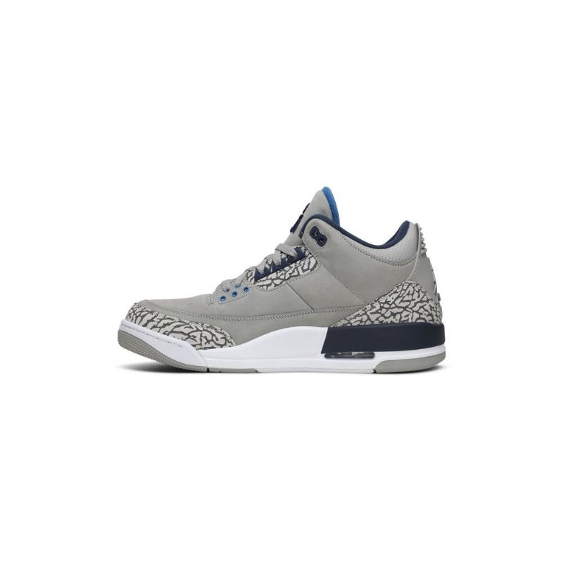 Pánské Boty Air Jordan 3 Pe Šedá Tmavě Modrá Modrý