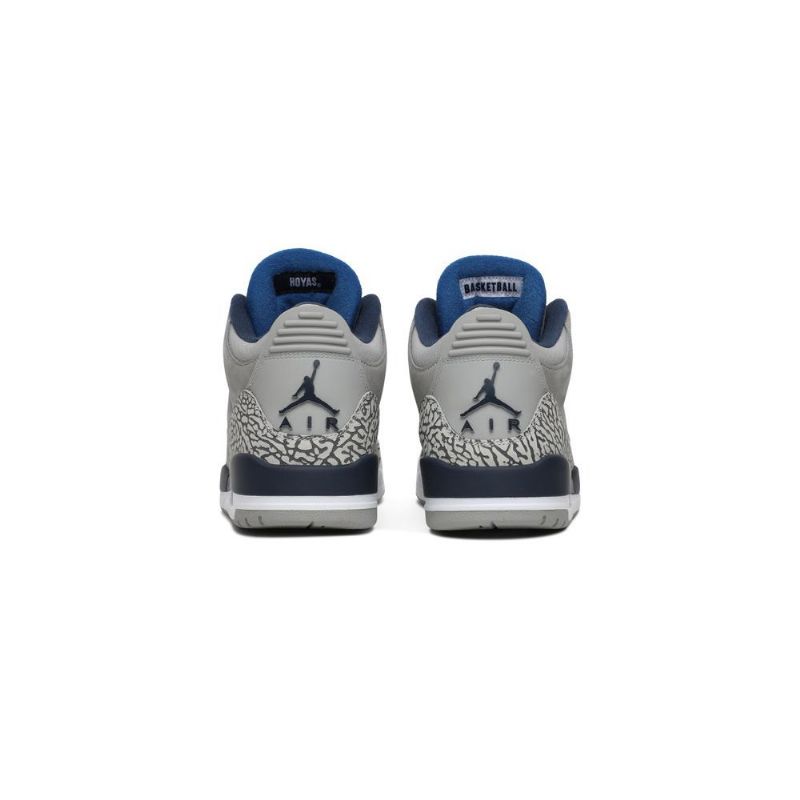 Pánské Boty Air Jordan 3 Pe Šedá Tmavě Modrá Modrý