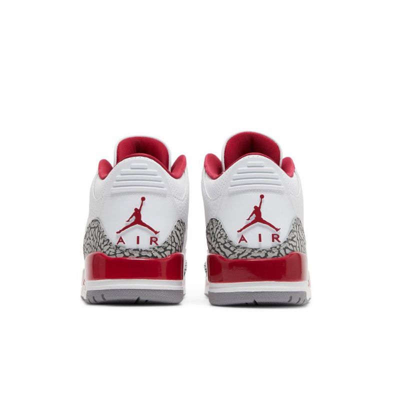 Pánské Boty Air Jordan 3 Retro Bílý Červené Šedá