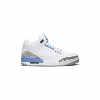 Pánské Boty Air Jordan 3 Retro Bílý Modrý Šedá