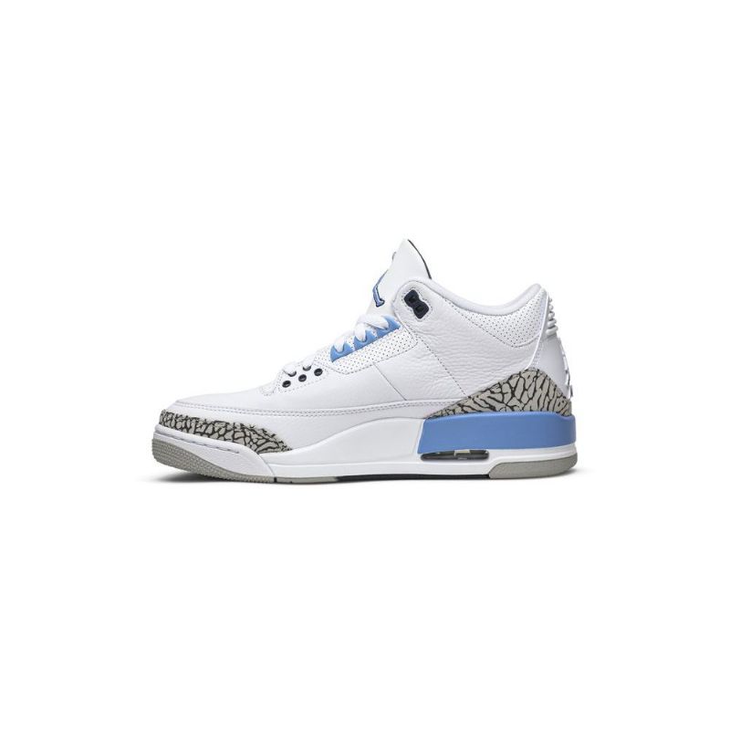 Pánské Boty Air Jordan 3 Retro Bílý Modrý Šedá