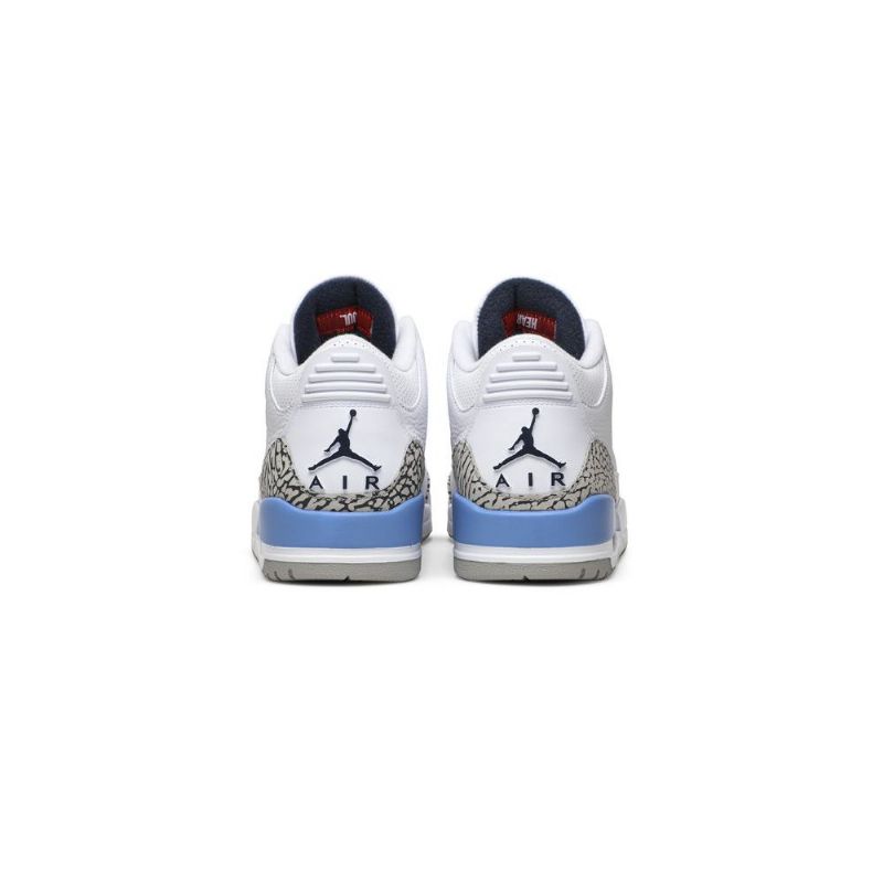 Pánské Boty Air Jordan 3 Retro Bílý Modrý Šedá
