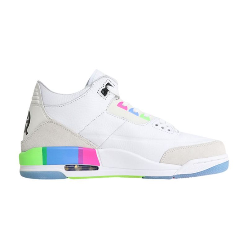 Pánské Boty Air Jordan 3 Retro Bílý Šedá Vícebarevná