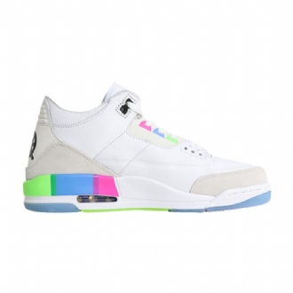 Pánské Boty Air Jordan 3 Retro Bílý Šedá Vícebarevná