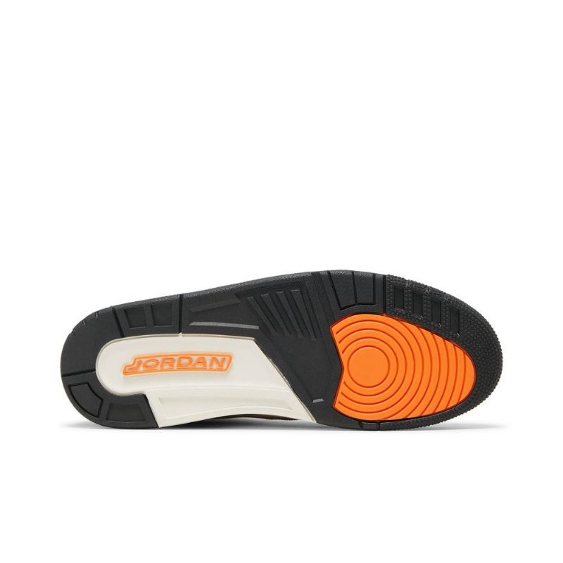 Pánské Boty Air Jordan 3 Retro Hnědý Zelená Šedá