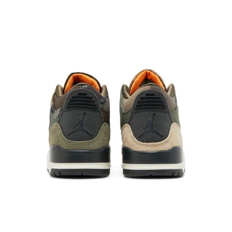 Pánské Boty Air Jordan 3 Retro Hnědý Zelená Šedá