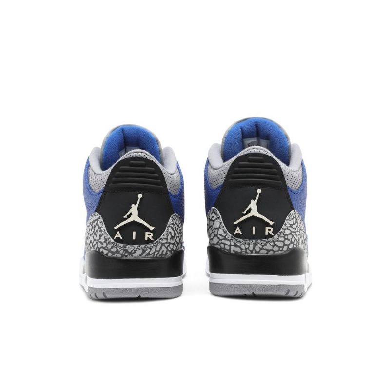 Pánské Boty Air Jordan 3 Retro Modrý Šedá Černá