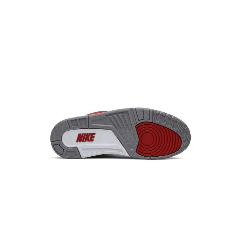 Pánské Boty Air Jordan 3 Retro Se Červené Šedá Černá