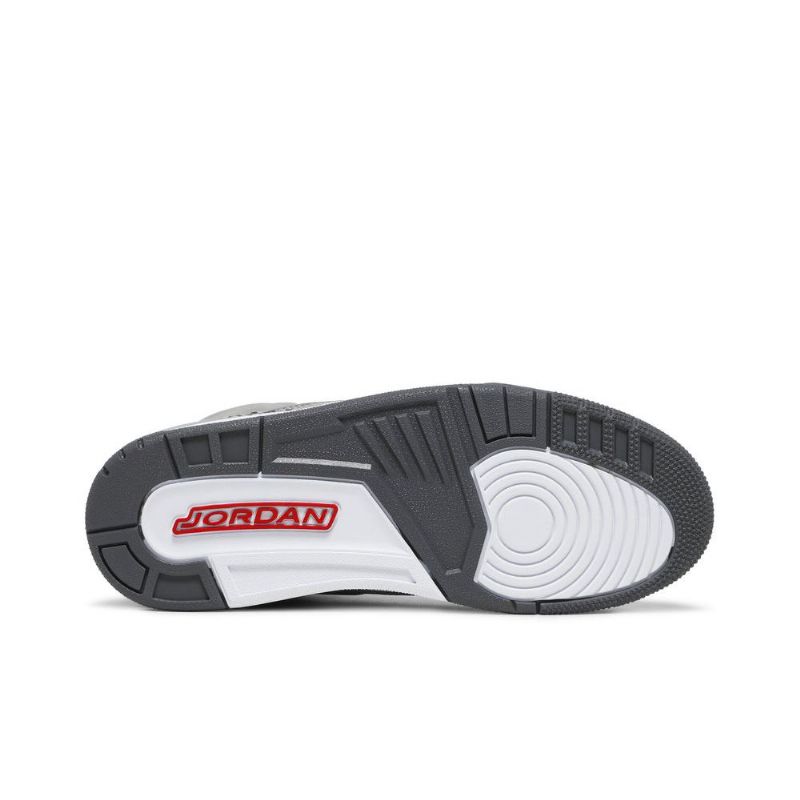 Pánské Boty Air Jordan 3 Retro Stříbrný Šedá