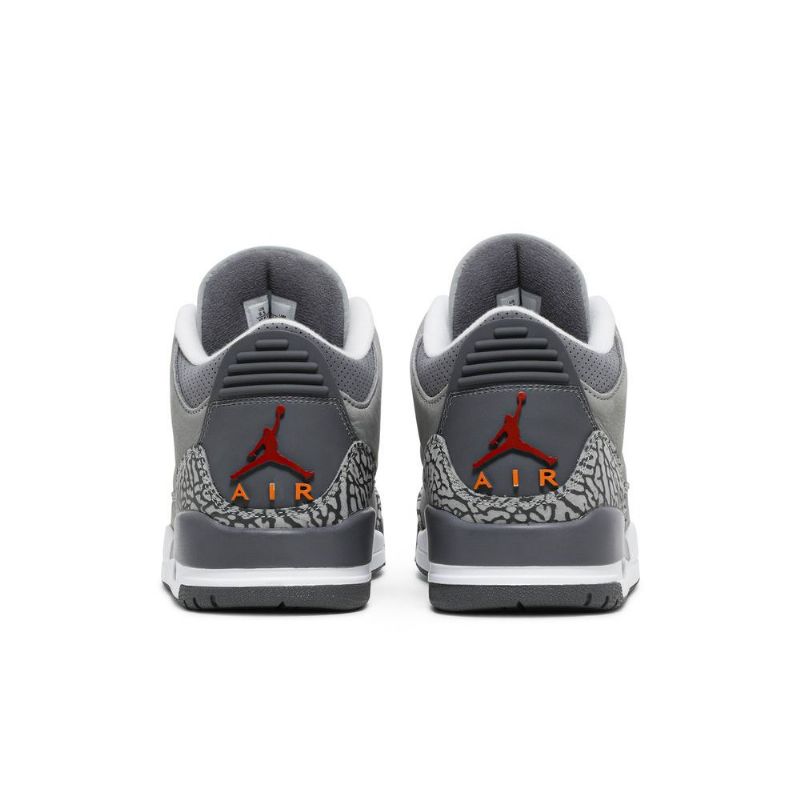 Pánské Boty Air Jordan 3 Retro Stříbrný Šedá